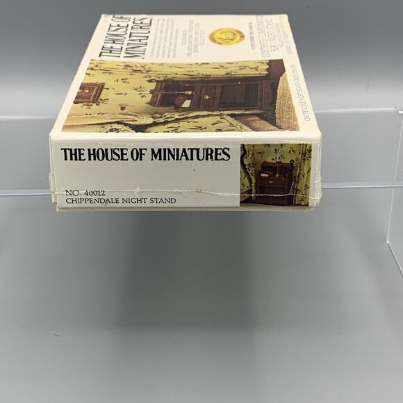 The House of Miniatures Night Stand Dollhouse Kit 40012 X-ACTO Sealed NOS - Picture 7 of 10